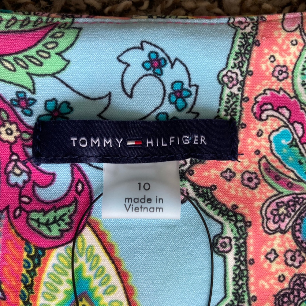 Tommy Hilfiger Colorful Paisley Dress - Picture 7 of 8